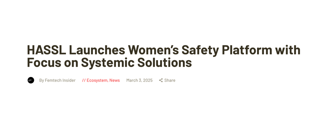 HASSL Featured in FemTech Insider on Its Systemic Safety Approach