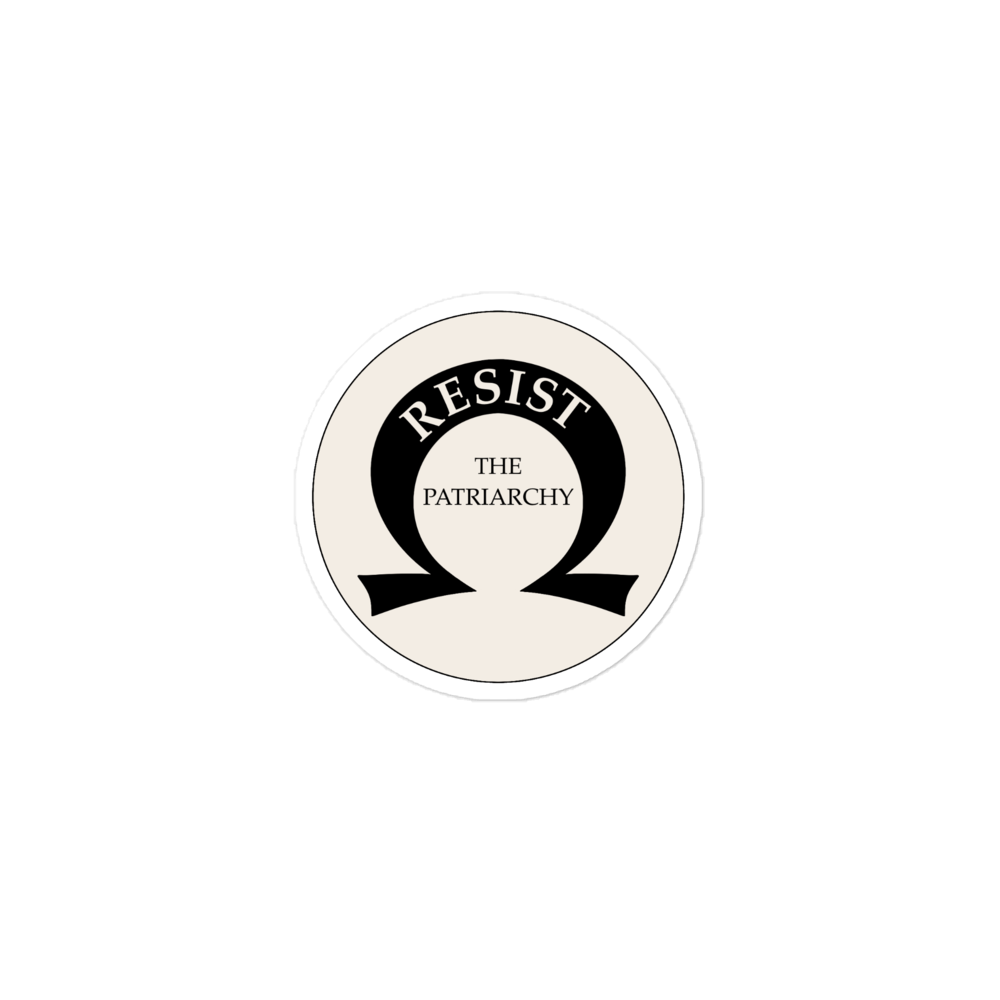 Resist the patriarchy sticker