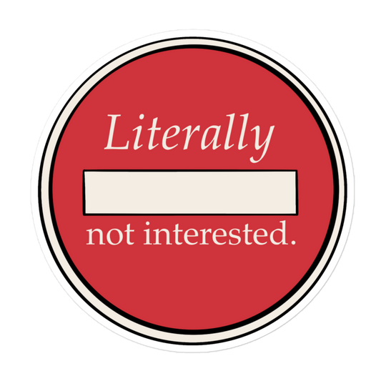 Interested Sticker Stickers – HASSL